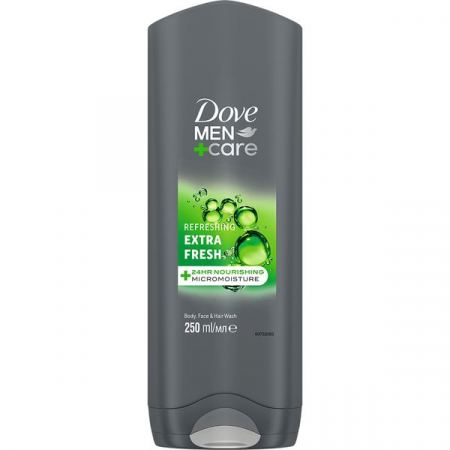 Ingrijirea corpului - Dove gel dus/sampon 250ml men extra fresh