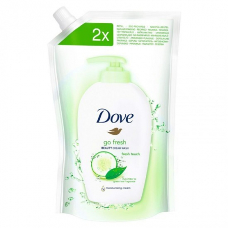 Ingrijirea corpului - Dove sapun lichid rezerva 500ml castravete