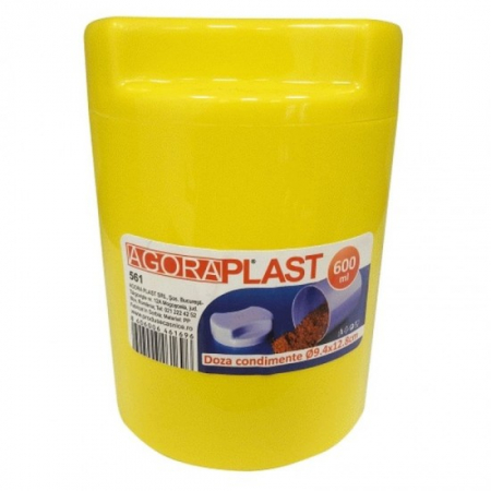 Articole pentru servit - Doza condimente 600ml 9.4x12.8cm 561mn