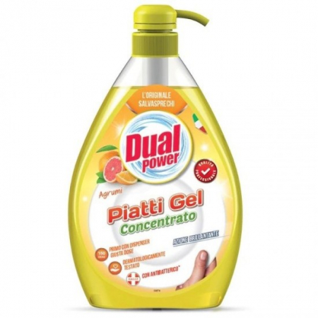 Detergent vase - Dual detergent vase 1000ml power agrumi