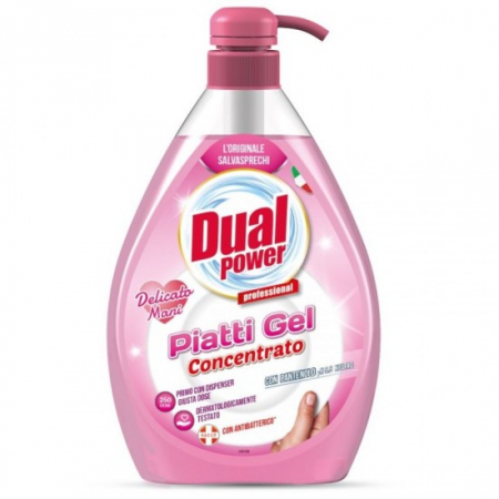 Detergent vase - Dual detergent vase 1000ml power delicato