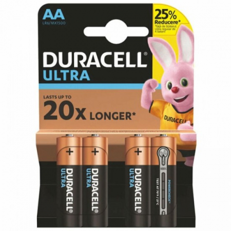 Baterii - Duracell ultra baterii aalr6 4buc/set