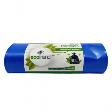 Saci menaj - Eco saci menaj 60l/15buc