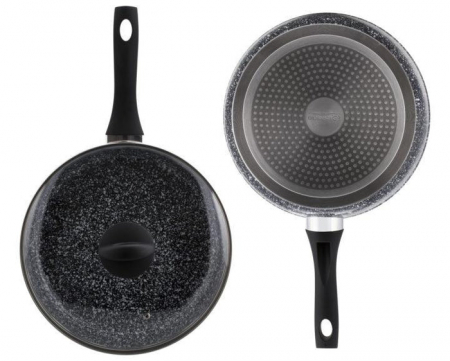Vase si accesorii bucatarie - Edenberg tigaie nonstick granit 24cm eb-3433