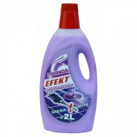 Solutie baie - Efekt solutie gresie si faianta 2l lavanda