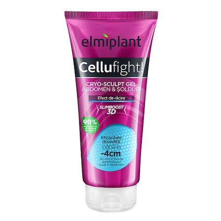 Crema corp - Elmiplant cellufight crema pentru masaj anticelulitic 200ml efect racire