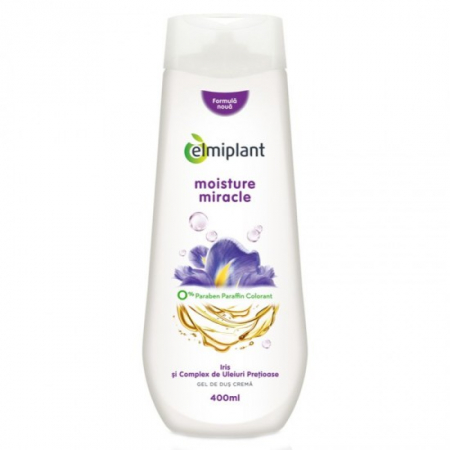Gel dus - Elmiplant gel dus crema 400ml iris&uleiuri pretioase