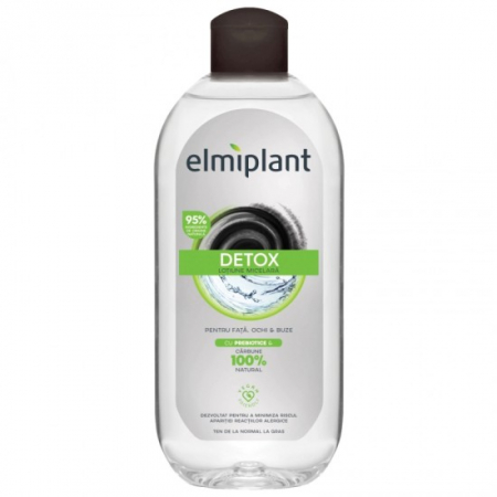 Apa micelara - Elmiplant lotiune micelara 400ml detox 95%