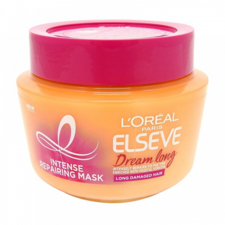 Tratamente par - Elseve masca par 300ml dream long reparare intensa keratina+vitamine+ulei de ricin