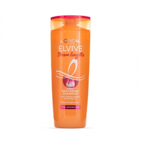 Ingrijirea parului - Elseve sampon 250ml dream long reparator keratina+vitamine+ulei de ricin