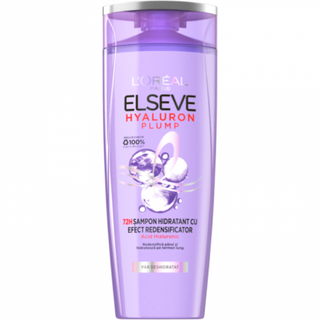 Ingrijirea parului - Elseve sampon 250ml hyaluron plump