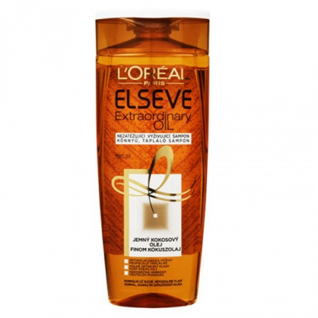 Sampon - Elseve sampon 400ml ulei de cocos