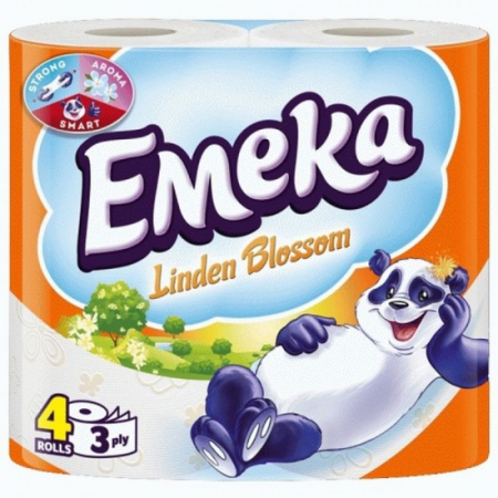 Consumabile hartie - Emeka hartie igienica 4role 3straturi melon dream