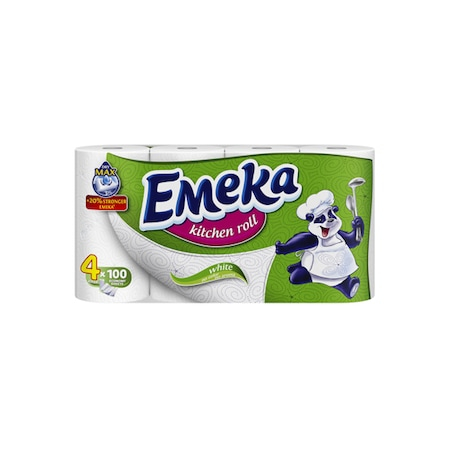 Consumabile hartie - Emeka prosop hartie 4buc white