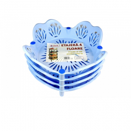 Uz casnic si menaj - Etajera 4 floare sterk