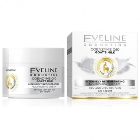 Crema fata - Eveline crema fata 50ml coenzima q10 lapte capra