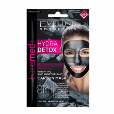 Cosmetice - Eveline masca fata 2x5ml hydra detox