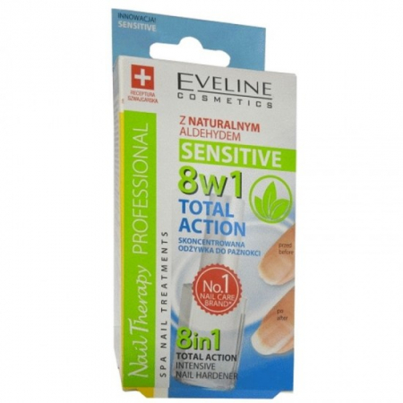 Unghii - Eveline nail therapy 8in1 sensitive