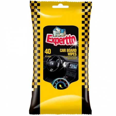 Servetele umede - Expertto servetele umede pentru bord 40buc