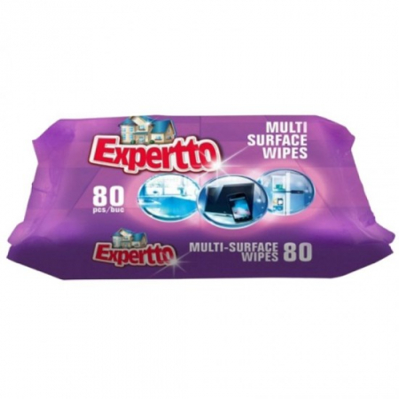 Servetele umede - Expertto servetele umede universale 80buc