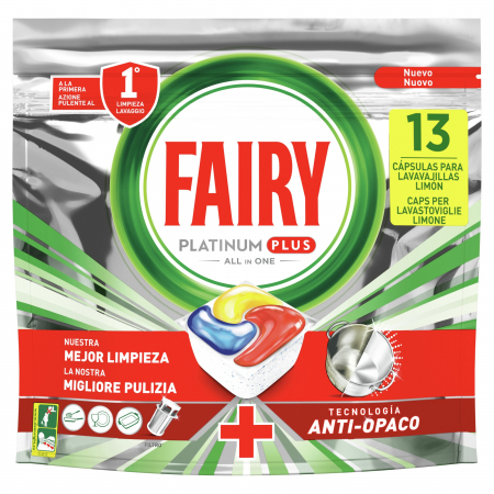 Detergenti si solutii de curatenie - Fairy detergent capsule 13buc platinium plus