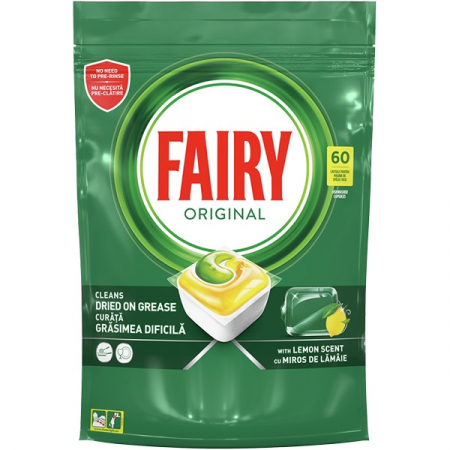Detergenti si solutii de curatenie - Fairy detergent capsule 60buc original