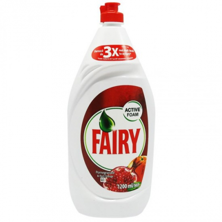 Detergenti si solutii de curatenie - Fairy detergent vase lichid 1.2l rodie