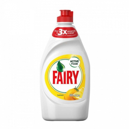 Detergenti si solutii de curatenie - Fairy detergent vase lichid 400ml lemon