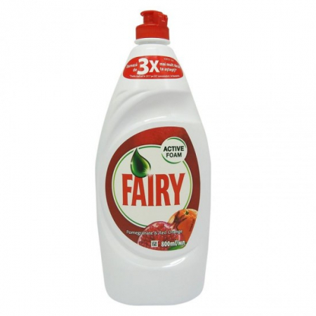 Detergenti si solutii de curatenie - Fairy detergent vase lichid 800ml pomegranate&red orange
