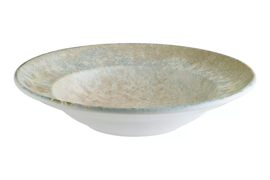Vase si accesorii bucatarie - Farfurie Adanca Gourmet din Portelan Bonna Luz 27 cm , 400 Ml ( S-MT-LUZGRM27CK) – Eleganta si Durabilitate Profesionala