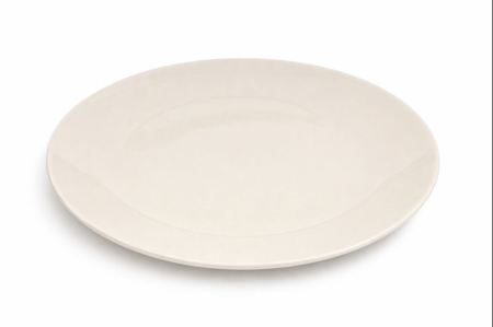 Farfurii - Farfurie din Portelan Alba 25.5 cm - 6 Buc / Set