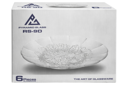 Farfurii adânci din sticlă termorezistentă RS – 21,5 cm - 6 Buc / Set [1]