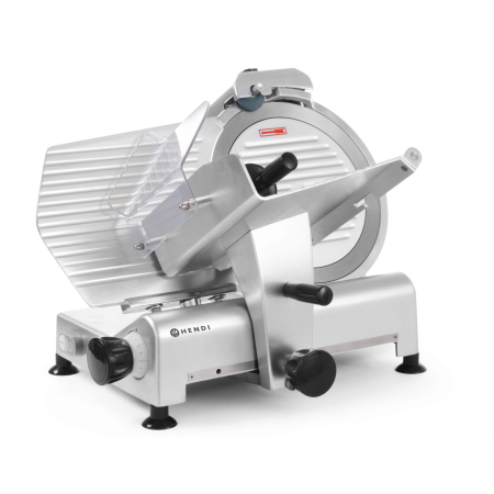 Feliator electric profesional, diametru lama taiere 25 cm, grosime reglabila 0-12 mm, Hendi Profi Line 250, corp aluminiu, 320 W [1]