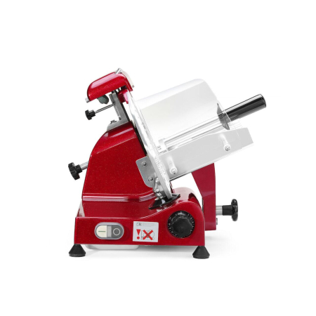 Feliator Hendi Profi Line 250, Rosu, 320 W, 485x420x(H)395 mm, Inox, grosime de taiere reglabila de la 0 la 12 mm [5]