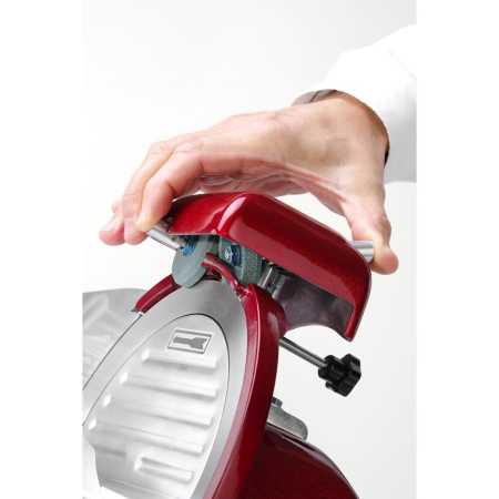Feliator Hendi Profi Line 250, Rosu, 320 W, 485x420x(H)395 mm, Inox, grosime de taiere reglabila de la 0 la 12 mm [3]