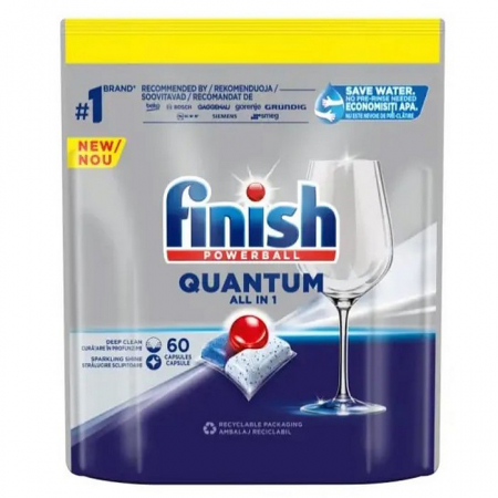 Detergent vase - Finish detergent vase capsule 60buc quantum powerball all in 1