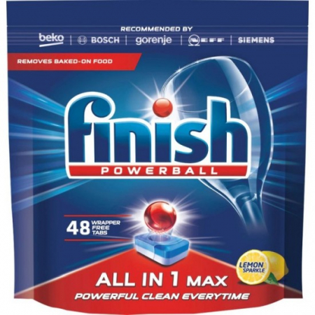 Detergenti si solutii de curatenie - Finish detergent vase tablete 48buc all in max