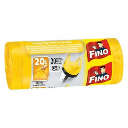 Saci menaj - Fino saci menaj color 20l 30buc