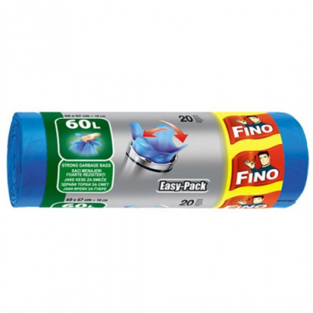 Saci menaj - Fino saci menaj easy pack 60l 20buc