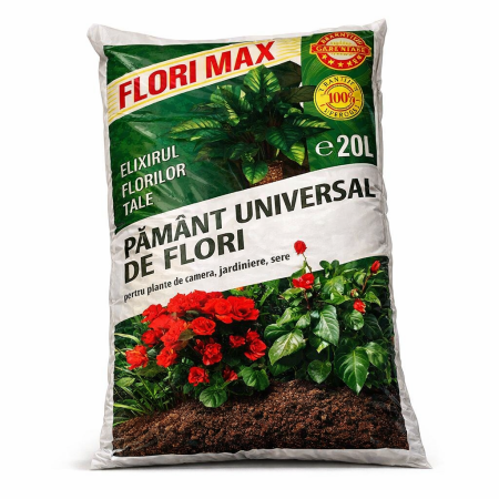 Pamant - FLORIMAX Pământ pentru Flori 20L