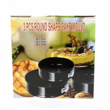 Forme prajituri - Forma blat 3piese mx