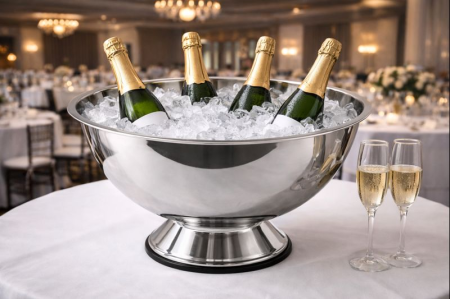 Frapiera Șampanie Inox – Ø 36 cm [1]