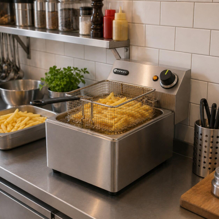 Friteuza Kitchen Line 6 litri, 265x430x(H)290, 230v  3300w [2]