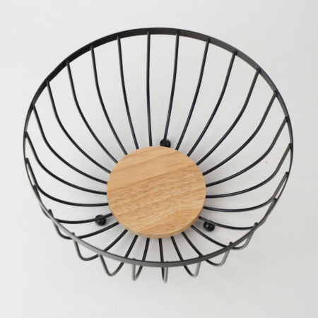 Fructieră Elegantă din Metal + BBS – 25x25x13 cm [1]