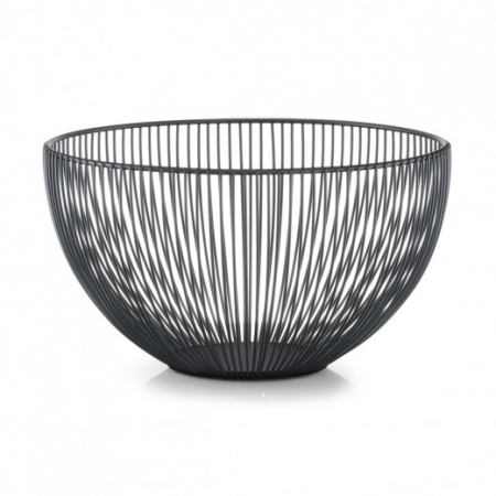 Cos fructe - Suport Hârtie Metalic, 9x13x4 cm – Organizare Compactă și Elegantă