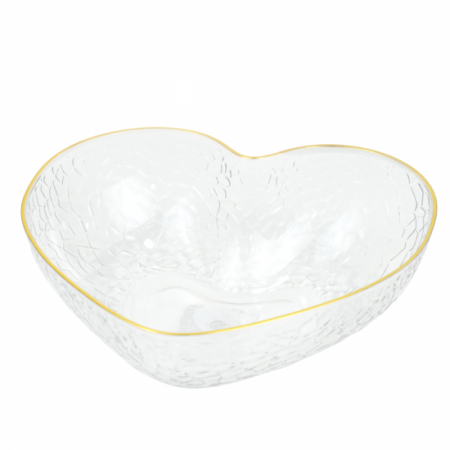 Cos fructe - Fructiera inima 21.5cm pvc wei a-14318