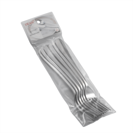 Furculiță din Inox – Baguette - 6 Buc / Set [3]