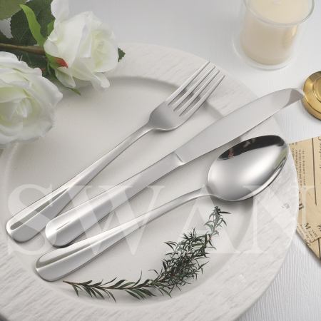 Furculiță din Inox – Baguette - 6 Buc / Set [4]