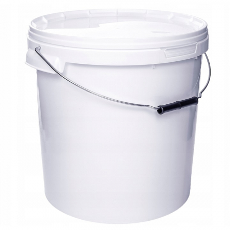 Uz casnic si menaj - GALEATA ROTUNDA CU CAPAC SIGILABIL 20L CU MANER METALIC