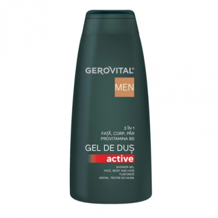 Gel dus - Gerovital gel dus 3in1 400ml active